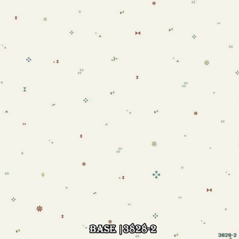 Giấy dán tường phòng bé.