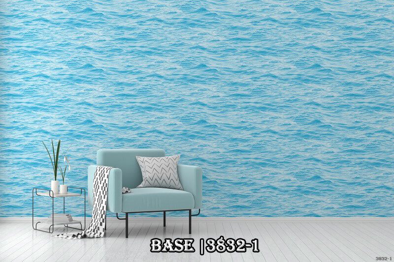 Mẫu giấy dán tường này phù hợp với không gian chật hẹp, cần tăng chiều sâu cho căn phòng.